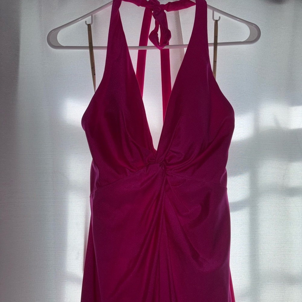 Faviana Glamour Pink Prom Dress